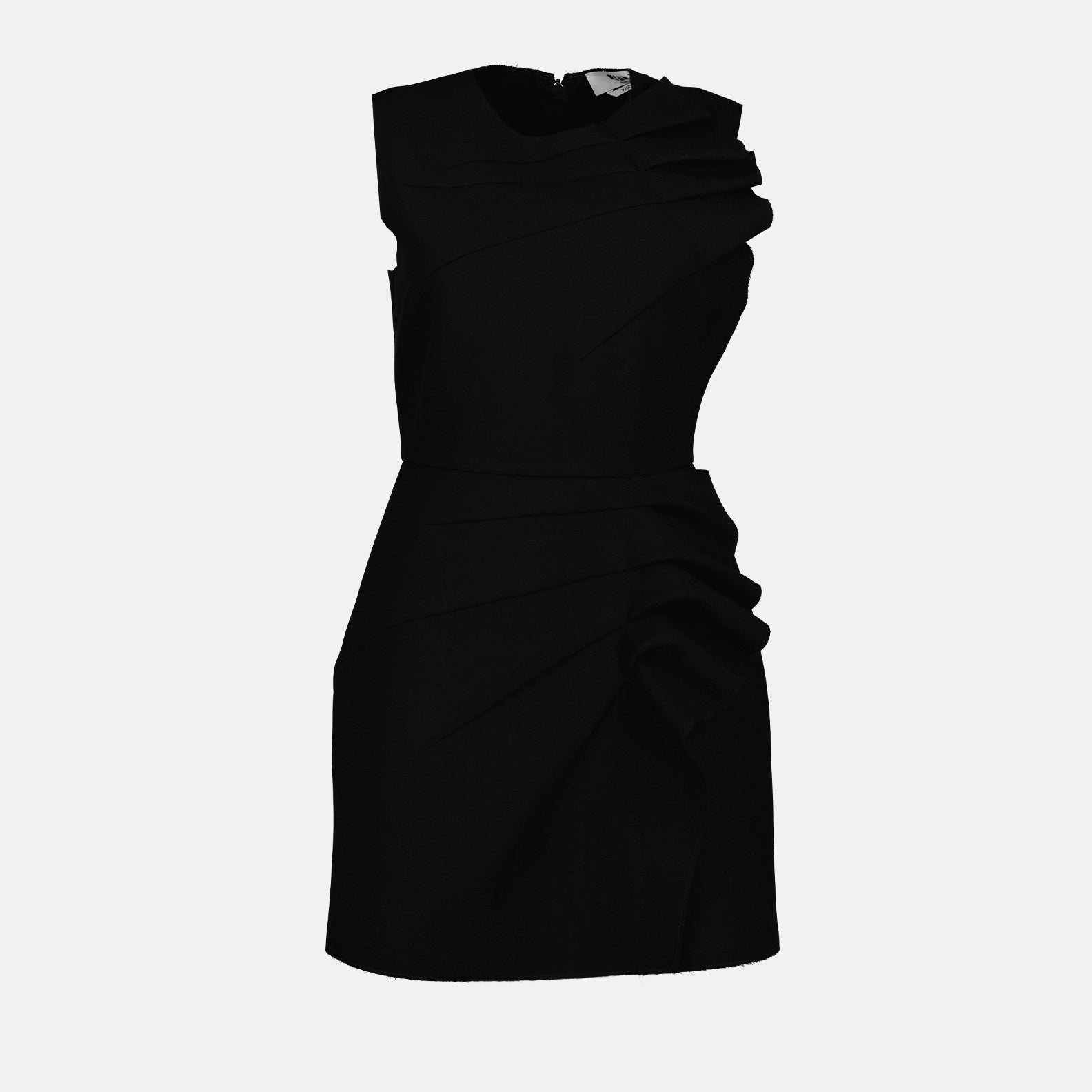 Robes Robe à volants MSGM Noir Femme