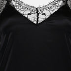 Vestidos Robe en satin Ami PARIS Preto Femme