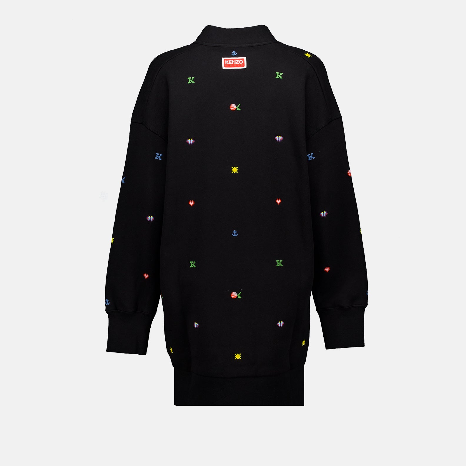 Robes Robe Kenzo Pixels Kenzo Noir Femme