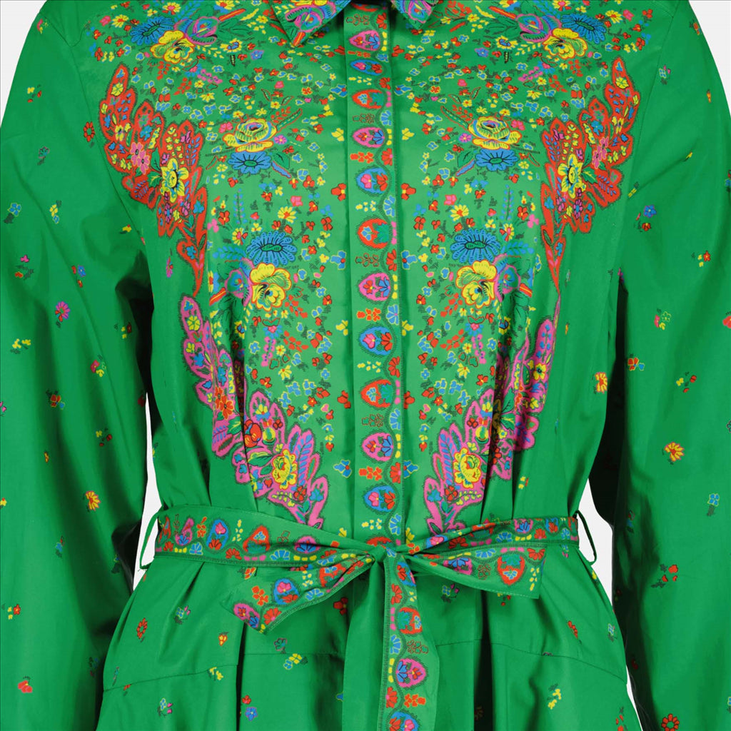 Robes Robe Paisley Flower Kenzo Vert Femme