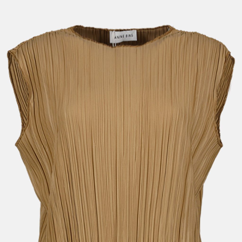 Dresses Melanie pleated dress Anine Bing Brown Women