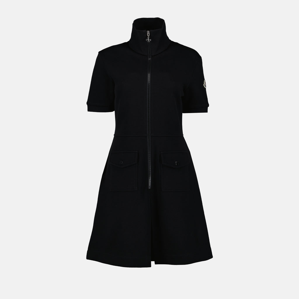 Robes Robe polo Moncler Noir Femme