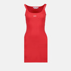Dresses Off Stamp Dress Off-White Red Women