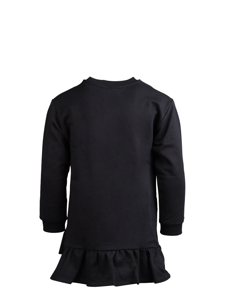 Clothing La Medusa sweat dress Versace Black Kids