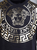Clothing La Medusa sweat dress Versace Black Kids