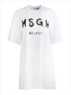Dresses T-shirt dress MSGM White Women