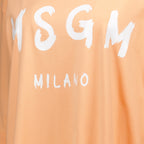 Abiti Robe T-shirt MSGM Arancia Femme