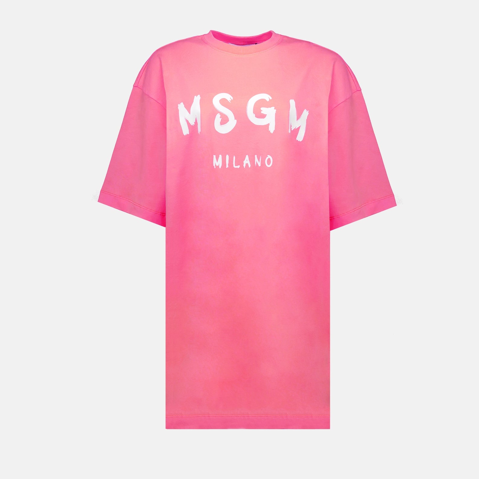 Robes Robe T-shirt MSGM Rose Femme