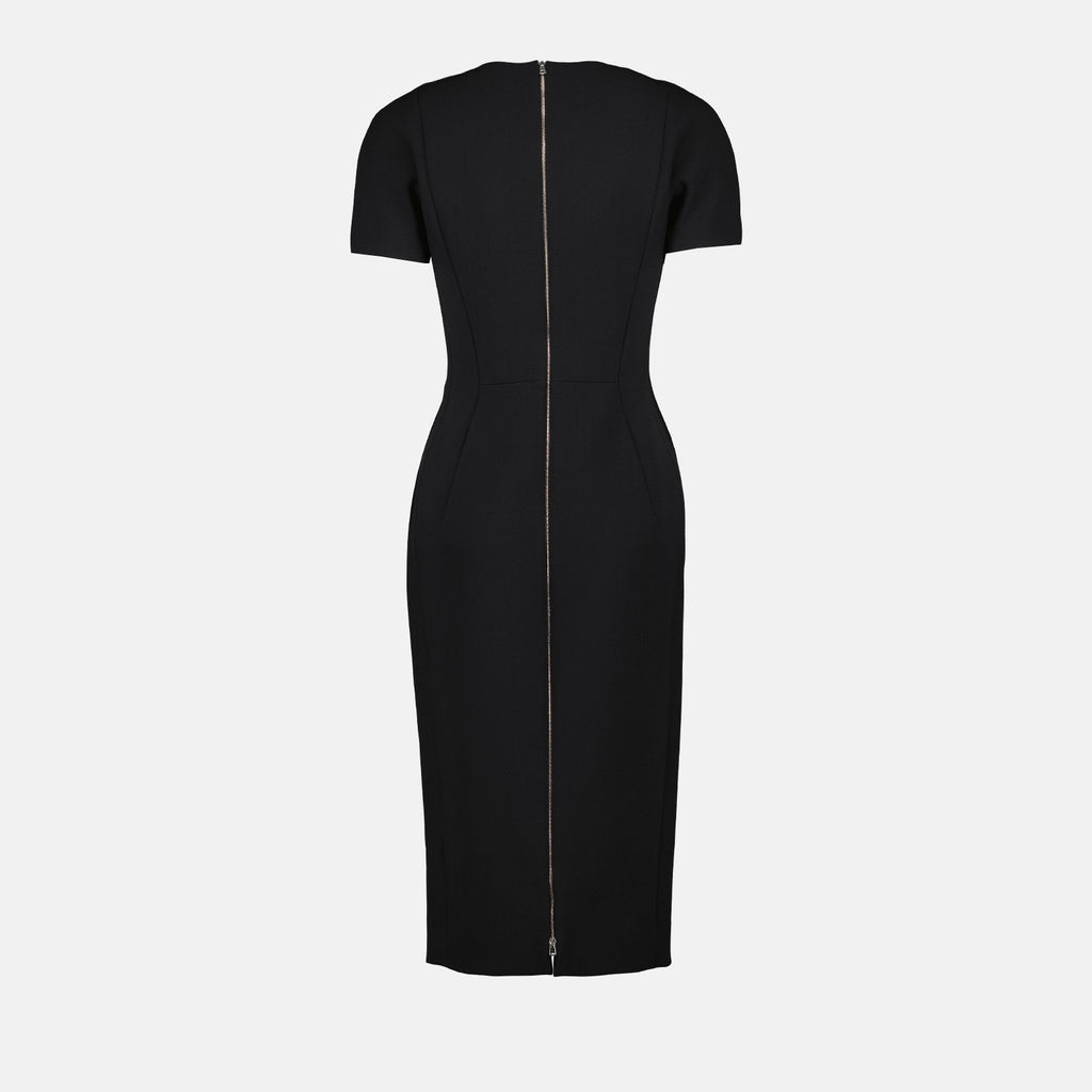 Dresses Spiral t-shirt dress Victoria Beckham Black Women