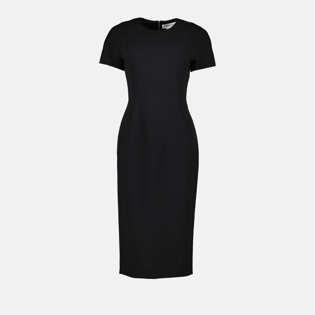 Dresses Spiral t-shirt dress Victoria Beckham Black Women
