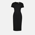 Dresses Spiral t-shirt dress Victoria Beckham Black Women