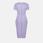 Vestidos Robe t-shirt Spiral Victoria Beckham Roxo Femme