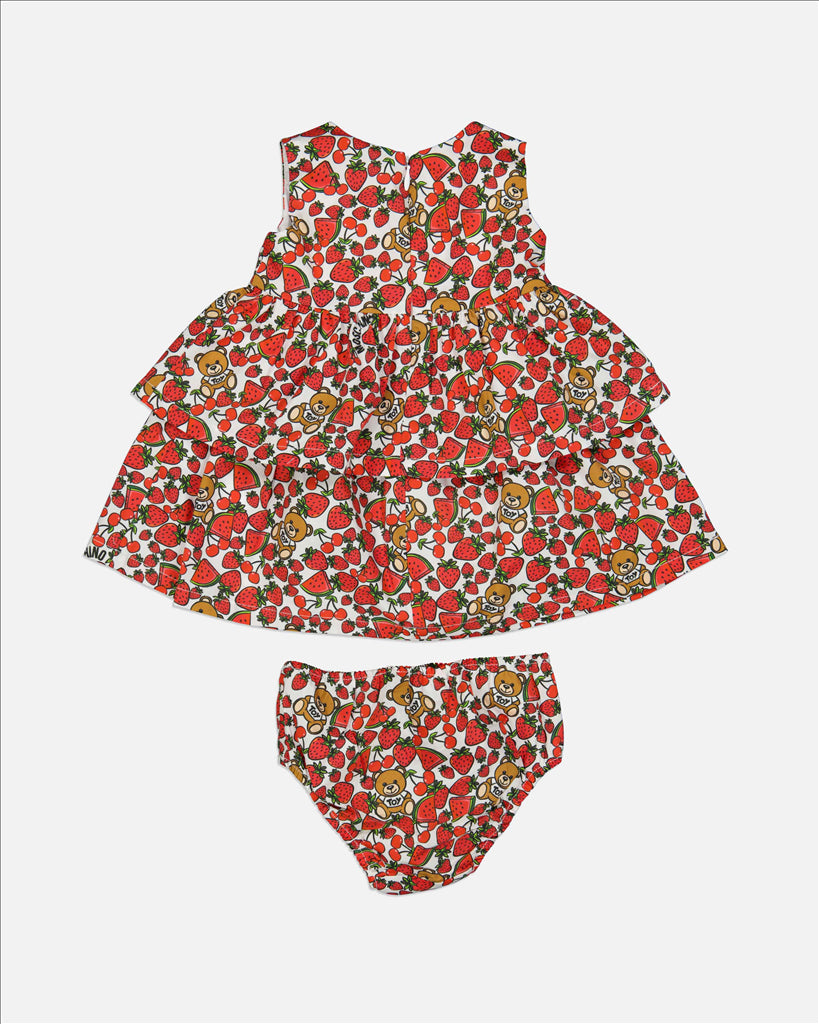 Vêtements Robe Teddy Moschino Rouge Enfants