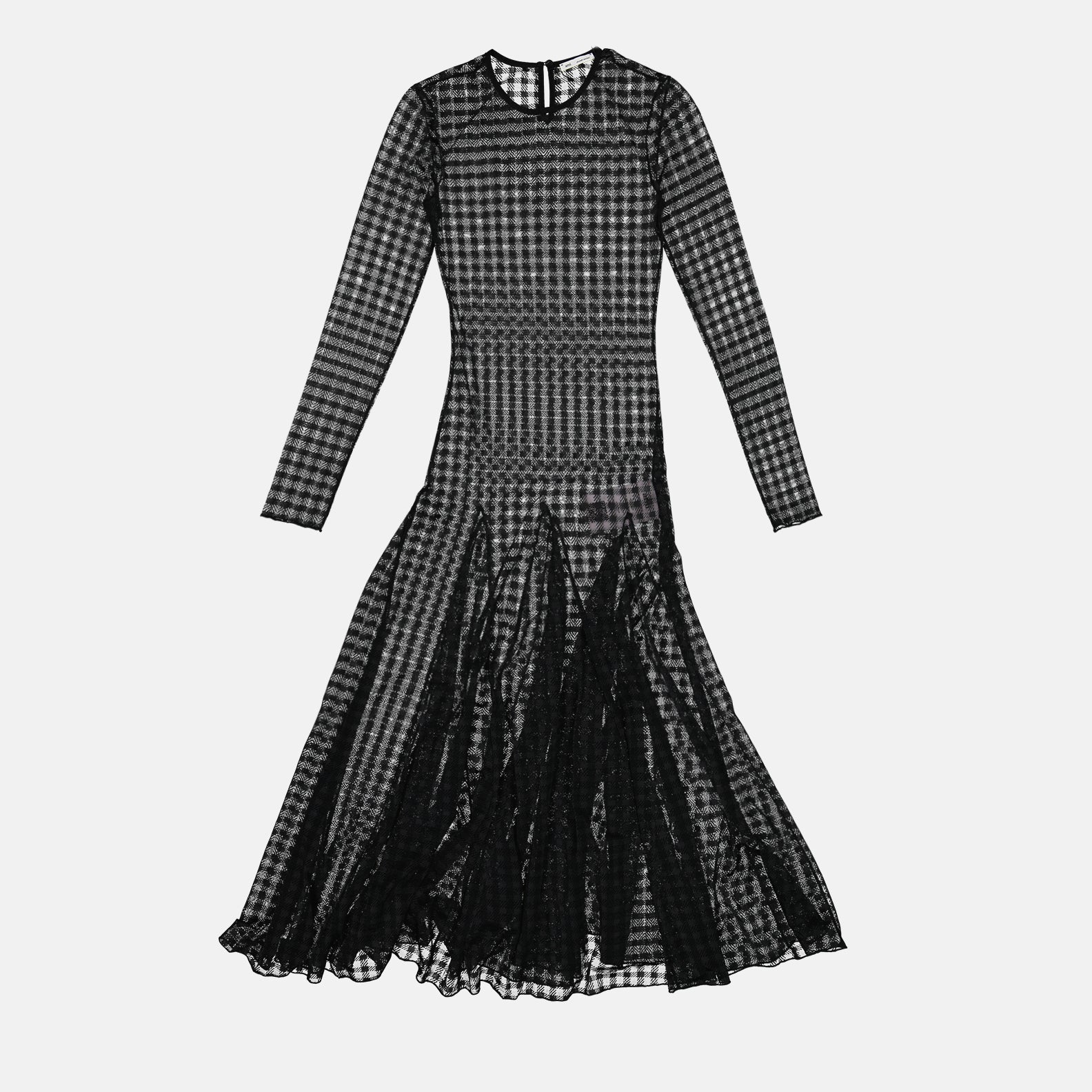 Robe Vichy en résille