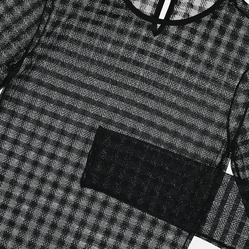 Robe Vichy en résille