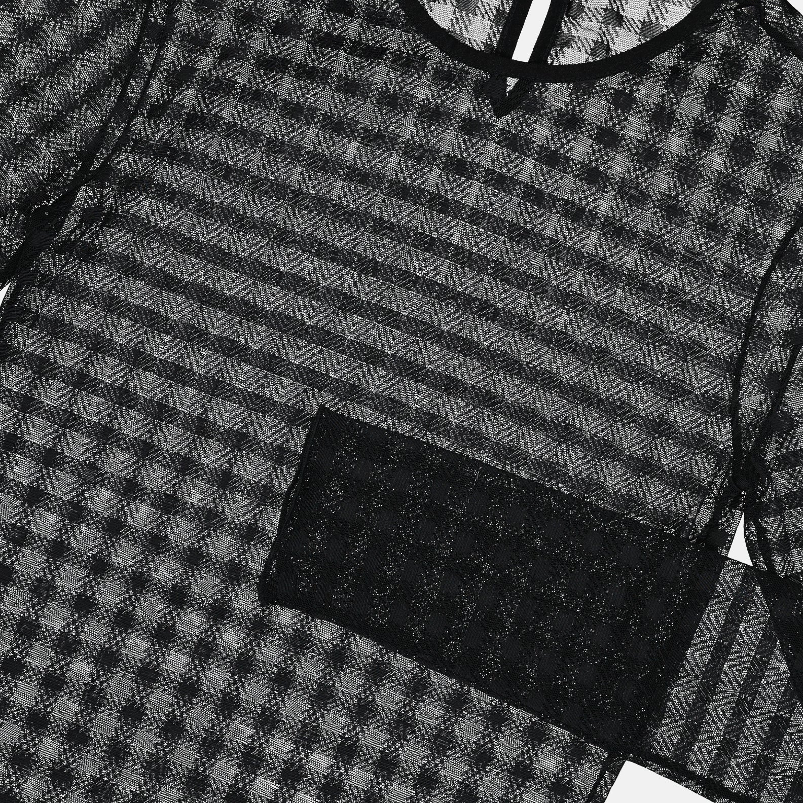 Robe Vichy en résille