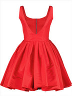 Robes Robe zippée Alexander McQueen Rouge Femme