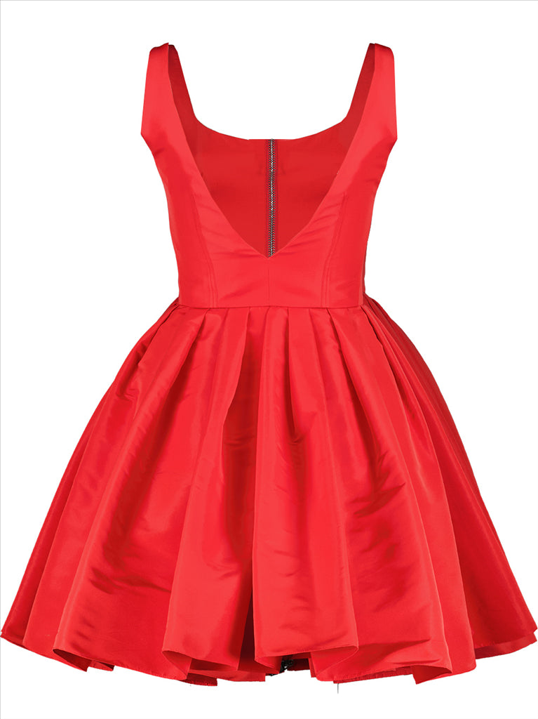 Robes Robe zippée Alexander McQueen Rouge Femme