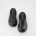 Chaussures ouvertes Sabot Apocalypse Giuseppe Zanotti Noir Femme