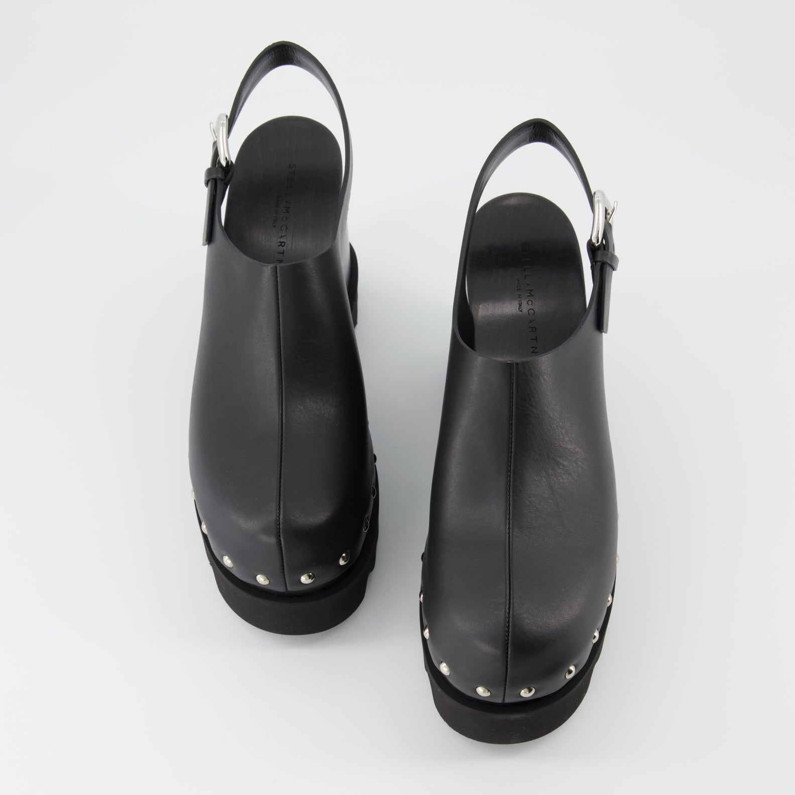 Compensées et plateformes Sabots compensés Elyse Stella McCartney Noir Femme