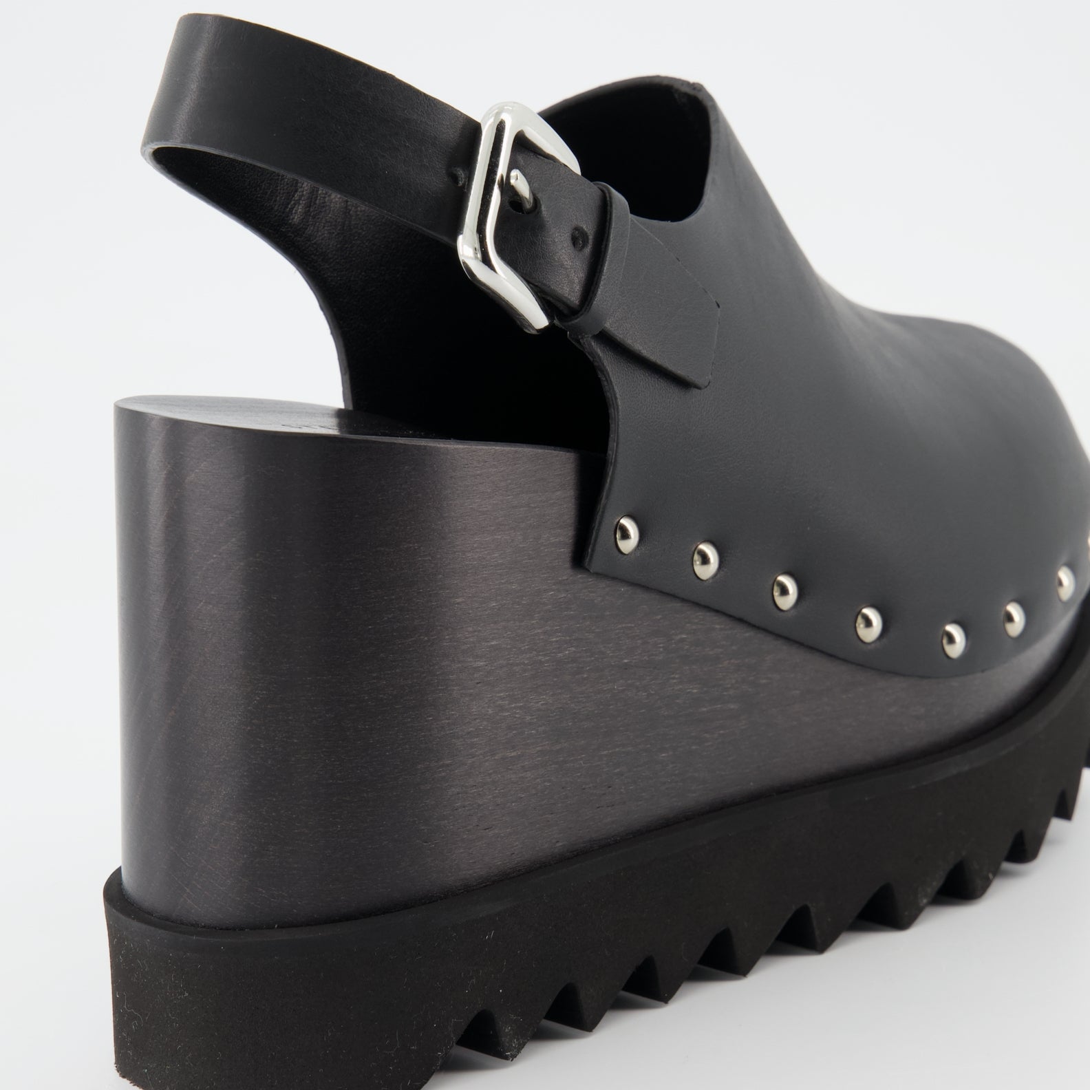 Compensées et plateformes Sabots compensés Elyse Stella McCartney Noir Femme