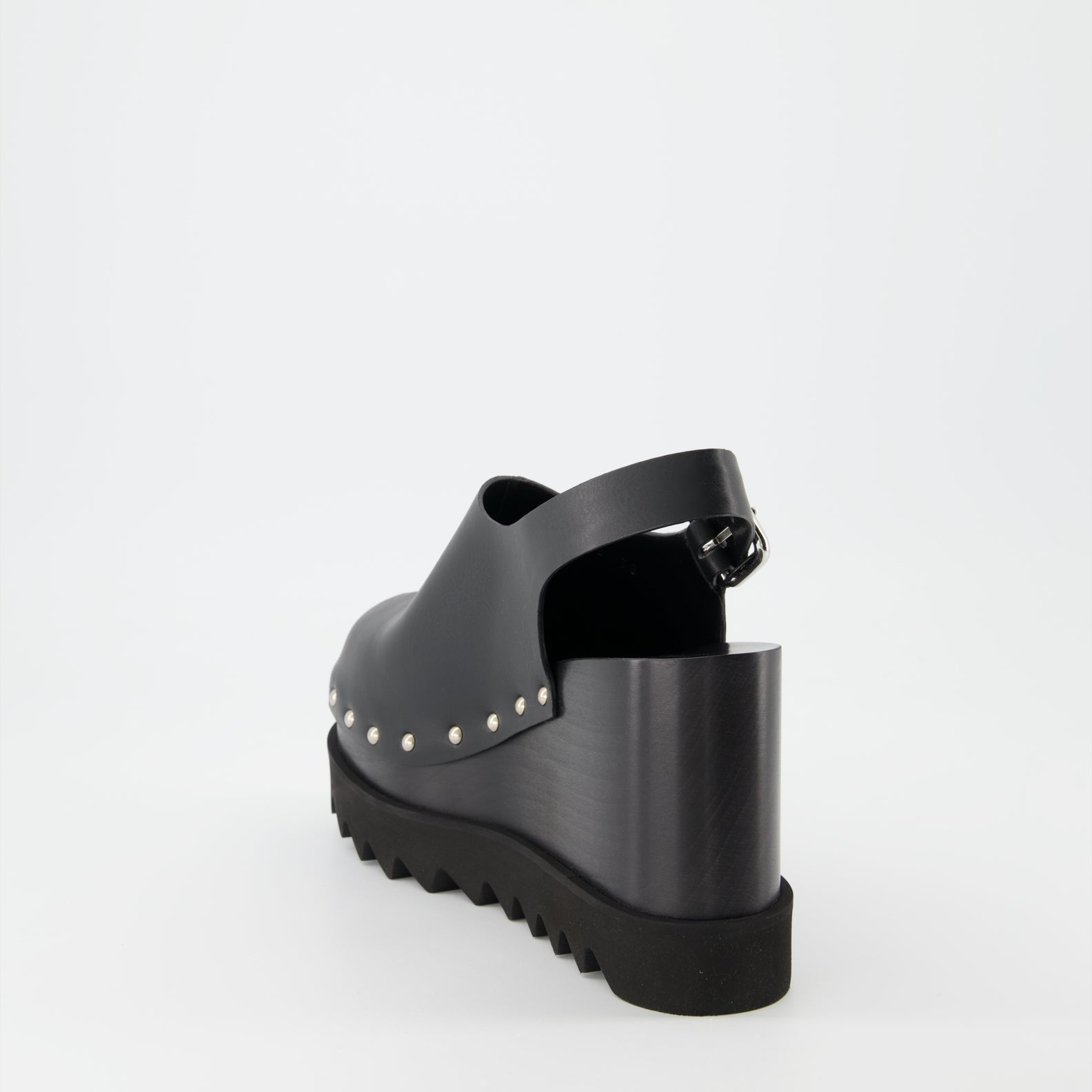 Compensées et plateformes Sabots compensés Elyse Stella McCartney Noir Femme