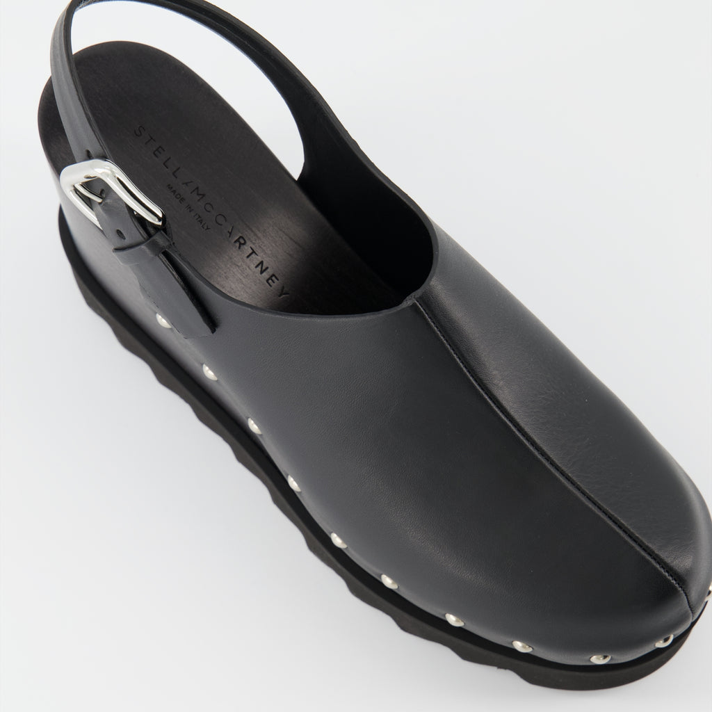 Compensées et plateformes Sabots compensés Elyse Stella McCartney Noir Femme