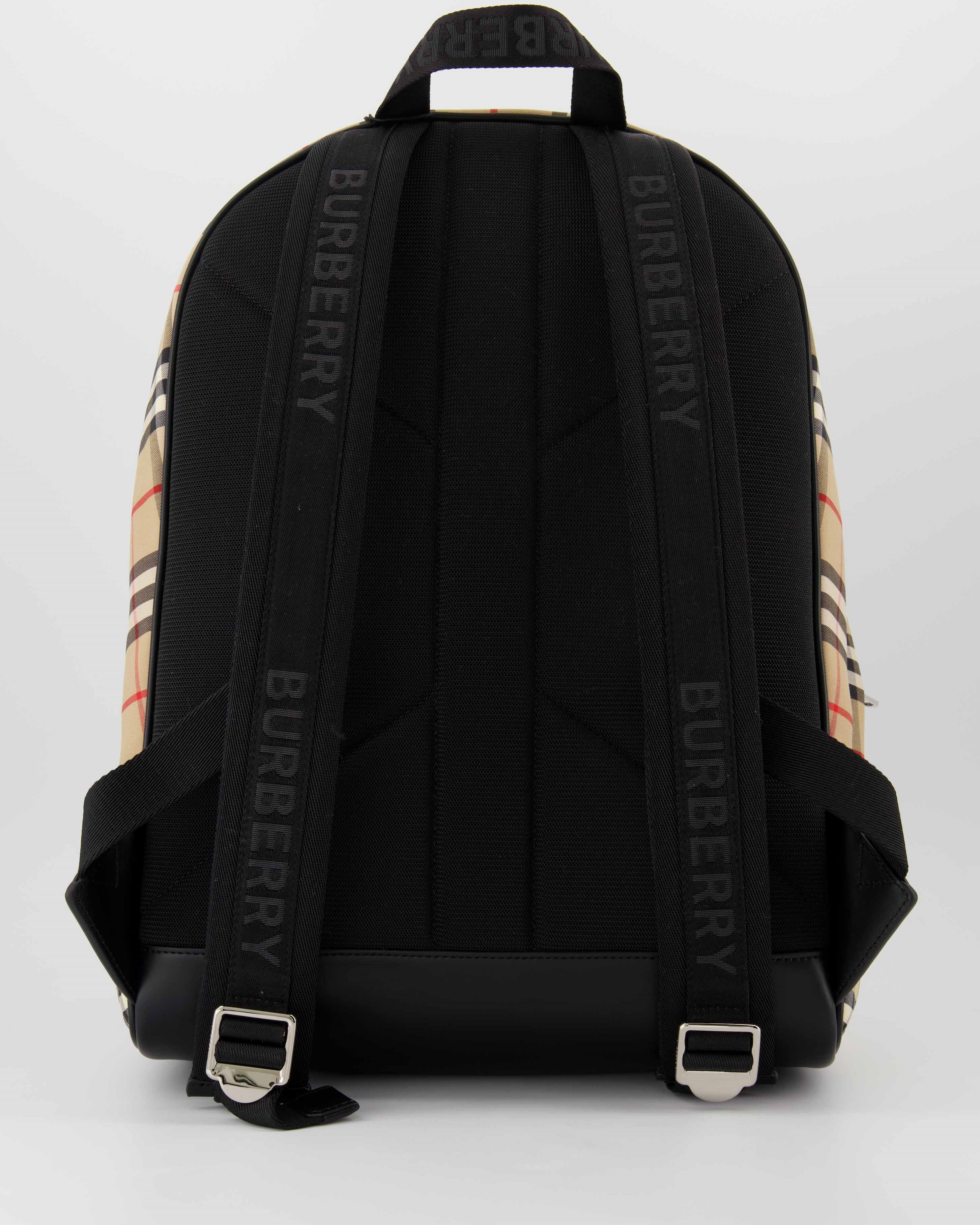 Sacs à dos Sac à dos à carreaux Burberry Beige Homme