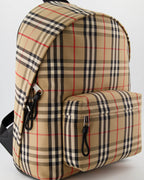 Sacs à dos Sac à dos à carreaux Burberry Beige Homme