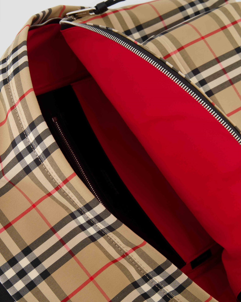 Sacs à dos Sac à dos à carreaux Burberry Beige Homme