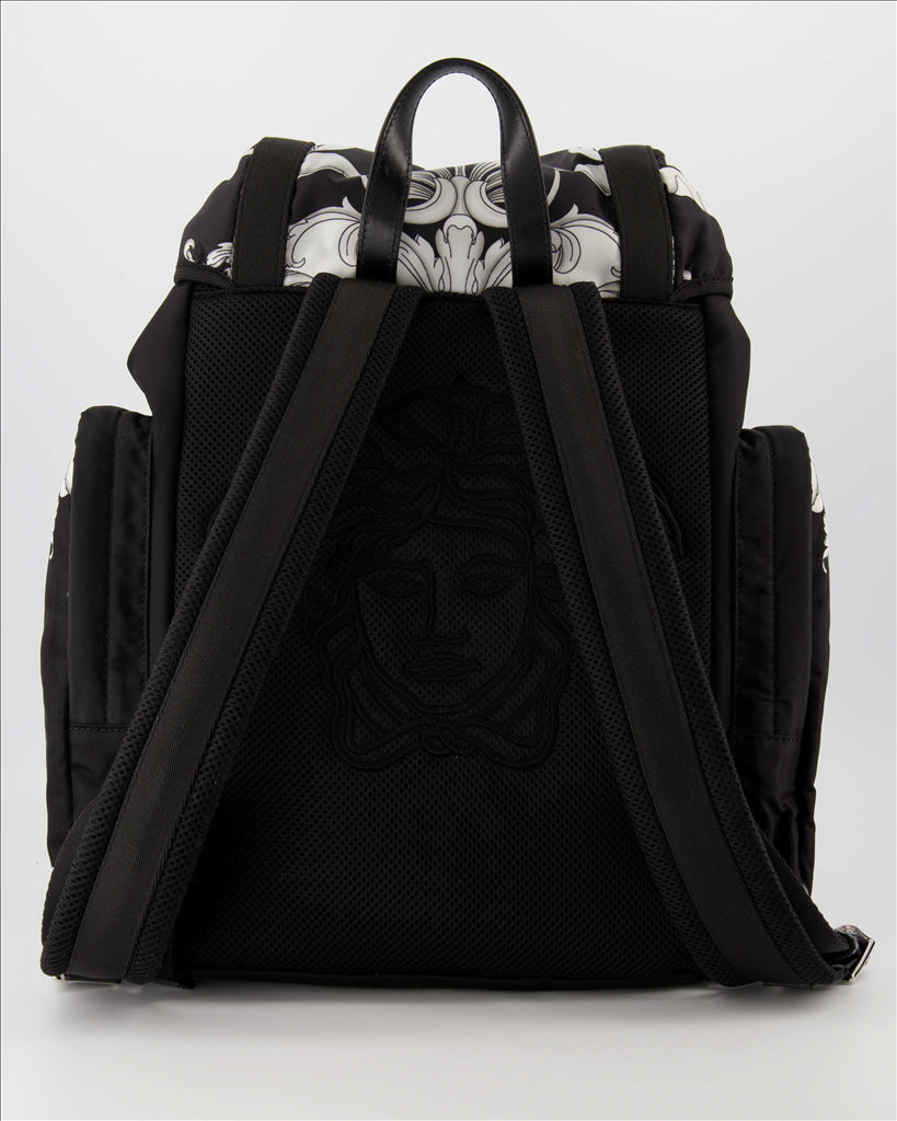 Sacs à dos Sac à dos Barocco Versace Noir Homme