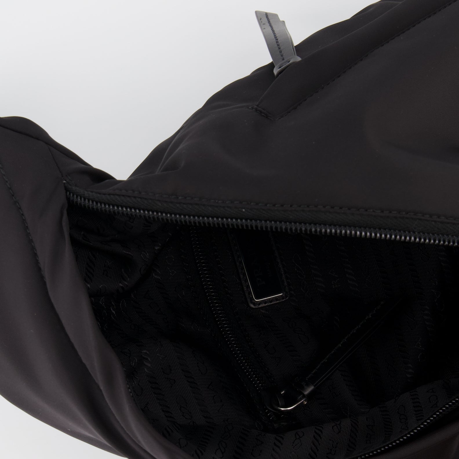 Sacs à dos Sac à dos en Re-Nylon Prada Noir Homme