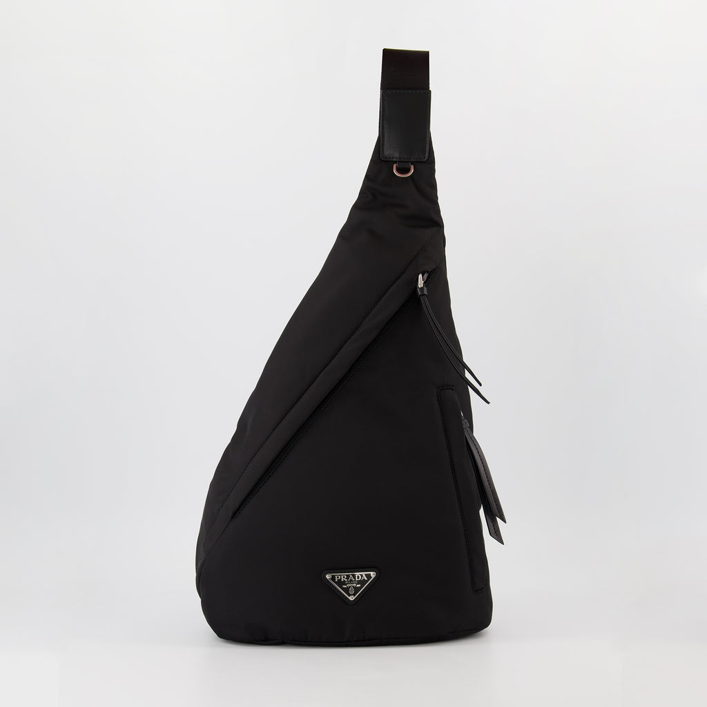Sacs à dos Sac à dos en Re-Nylon Prada Noir Homme