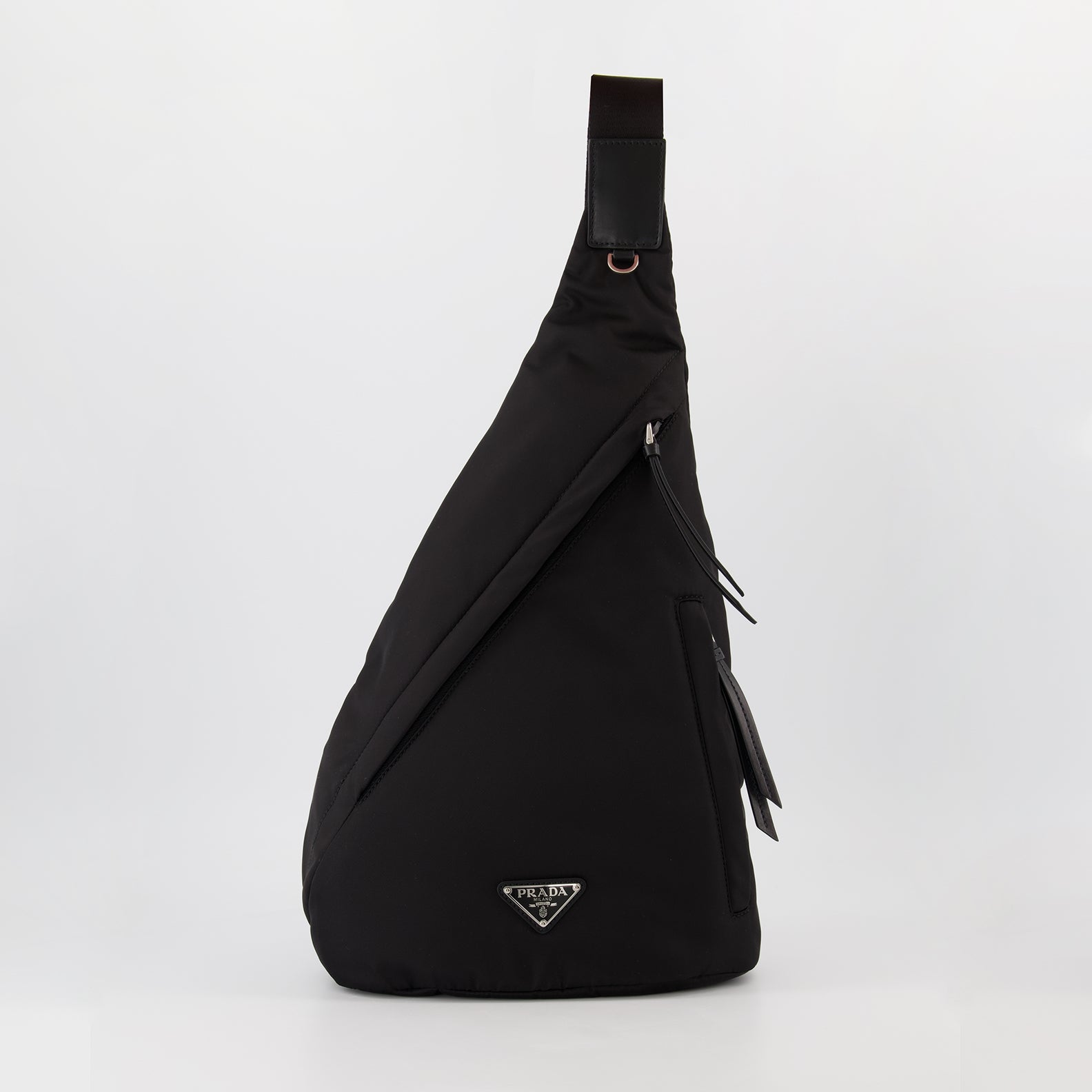 Sacs à dos Sac à dos en Re-Nylon Prada Noir Homme