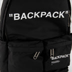 Sacs à dos Sac à dos Quote Off-White Noir Homme