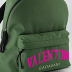 Zaini Sac à dos University Valentino Garavani Verde Homme