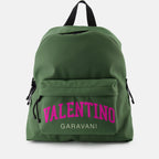 Zaini Sac à dos University Valentino Garavani Verde Homme
