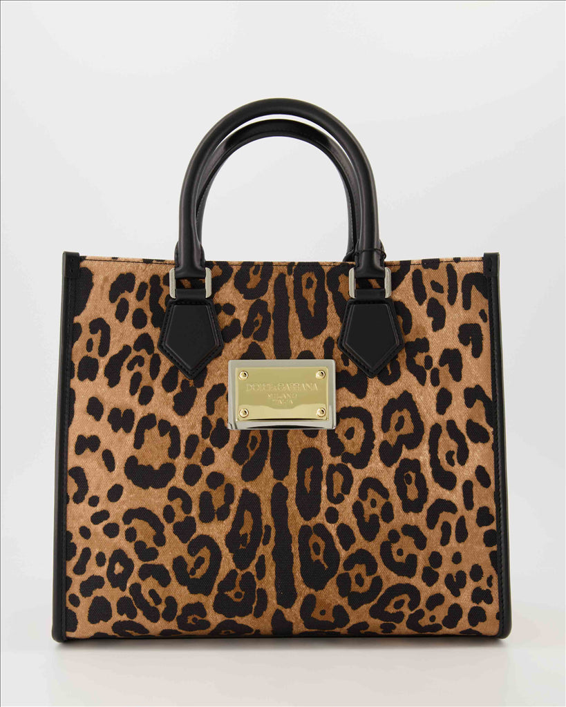 토트백 Sac cabas léopard Dolce & Gabbana 갈색 Femme