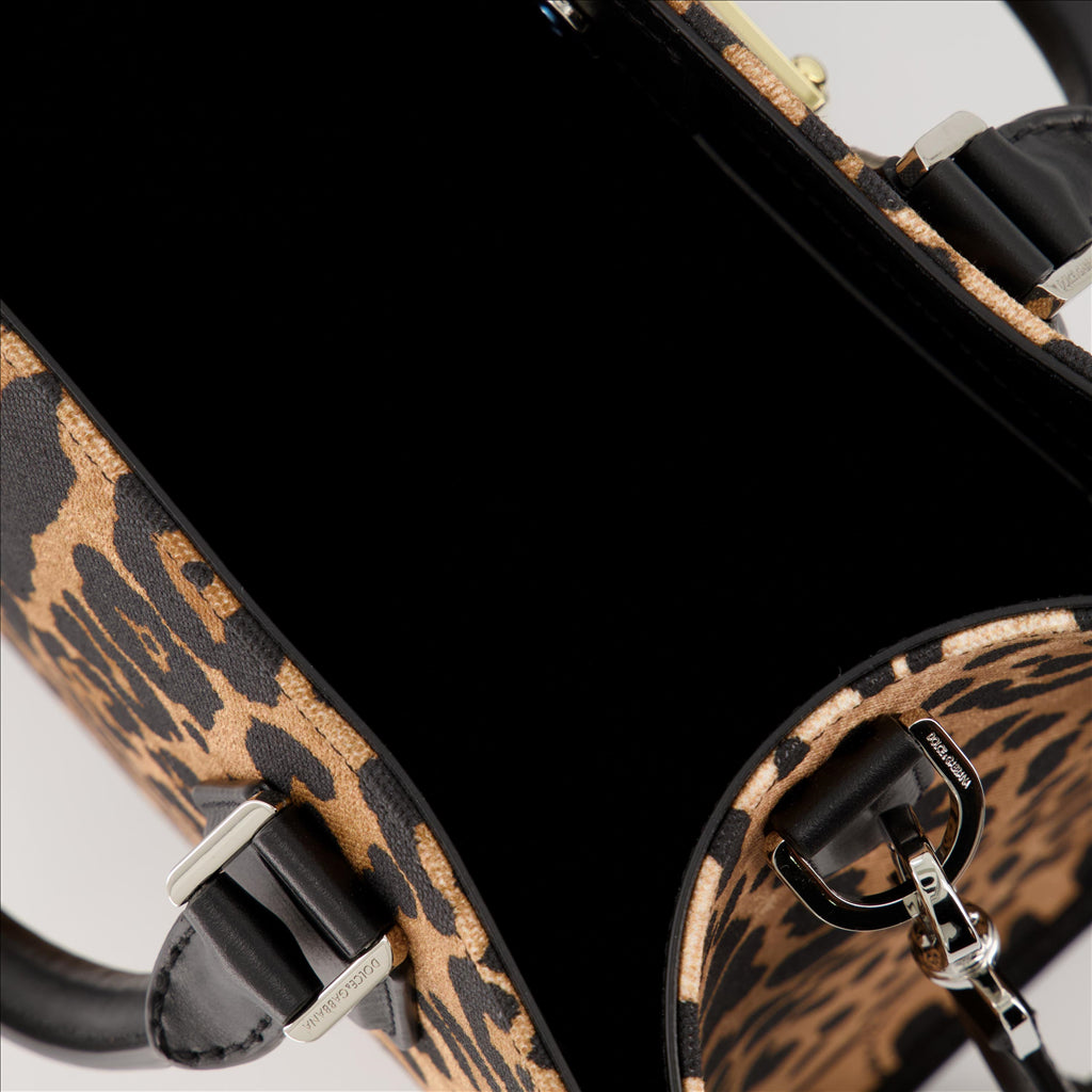 토트백 Sac cabas léopard Dolce & Gabbana 갈색 Femme