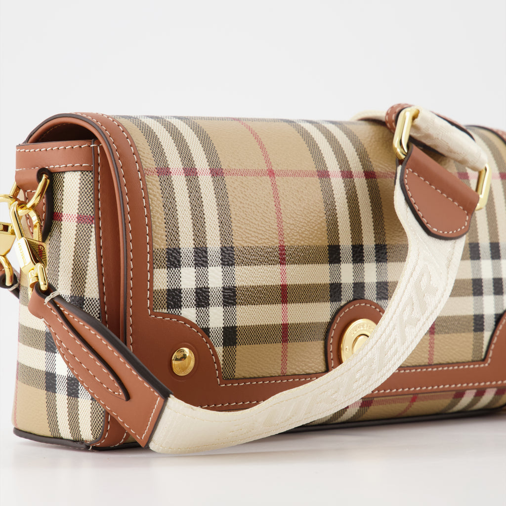 Sac à main Note à carreaux