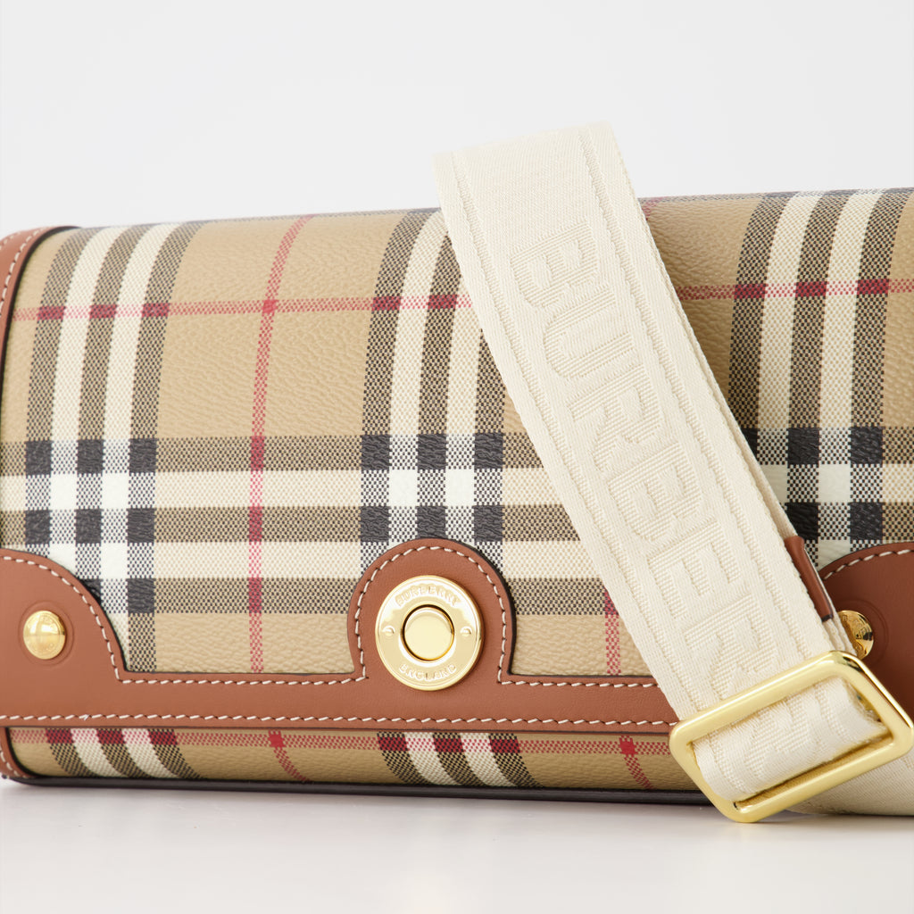 Sac à main Note à carreaux