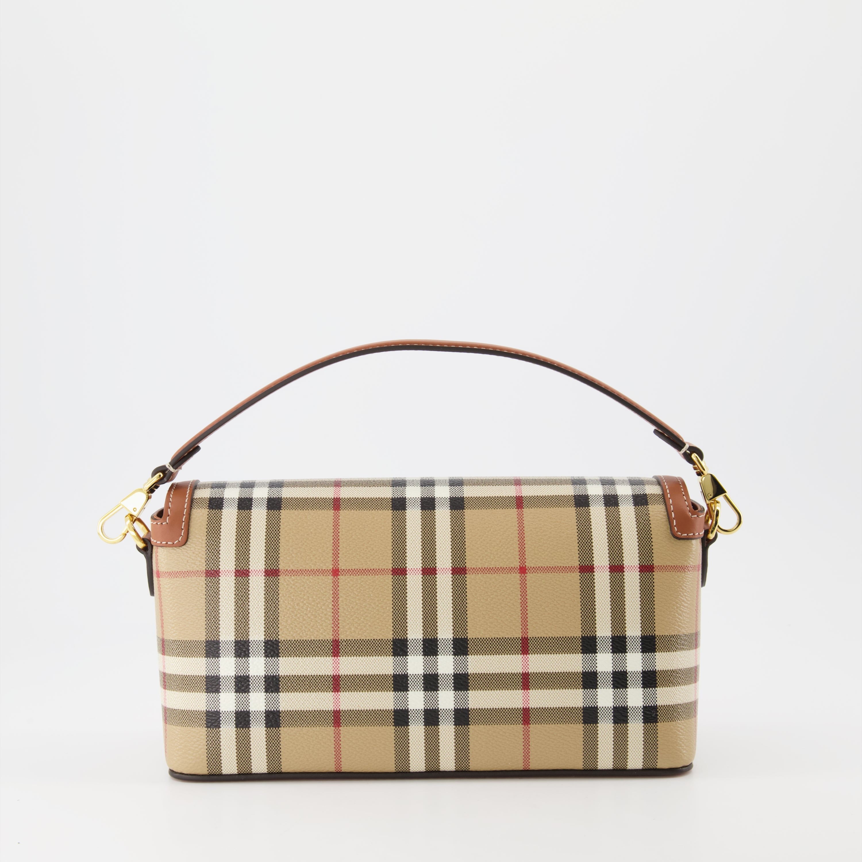 Sac à main Note à carreaux