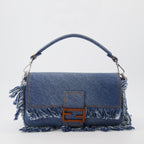 Sac Baguette en denim