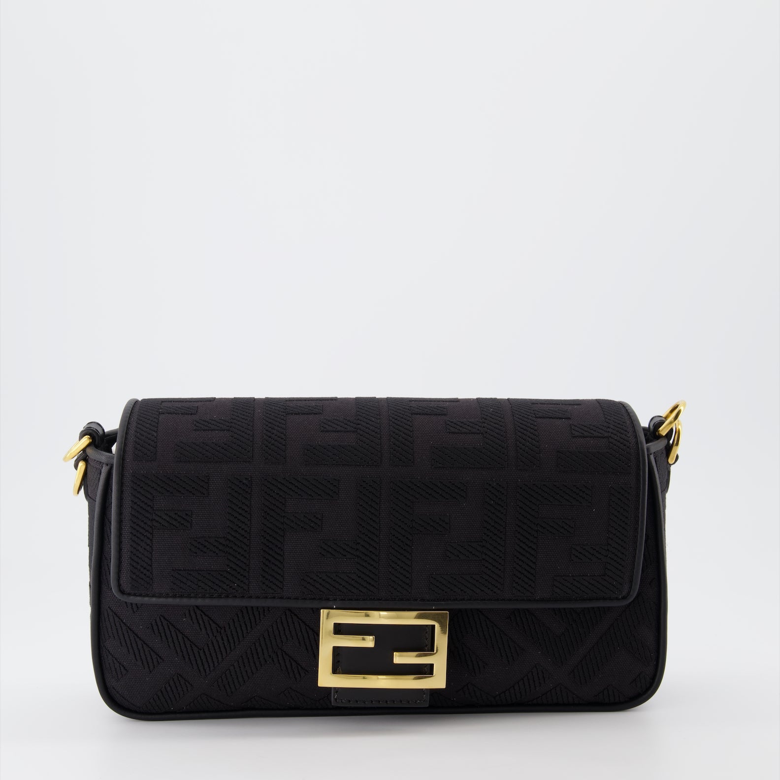 크로스백 Sac Baguette Fendi 검은색 Femme