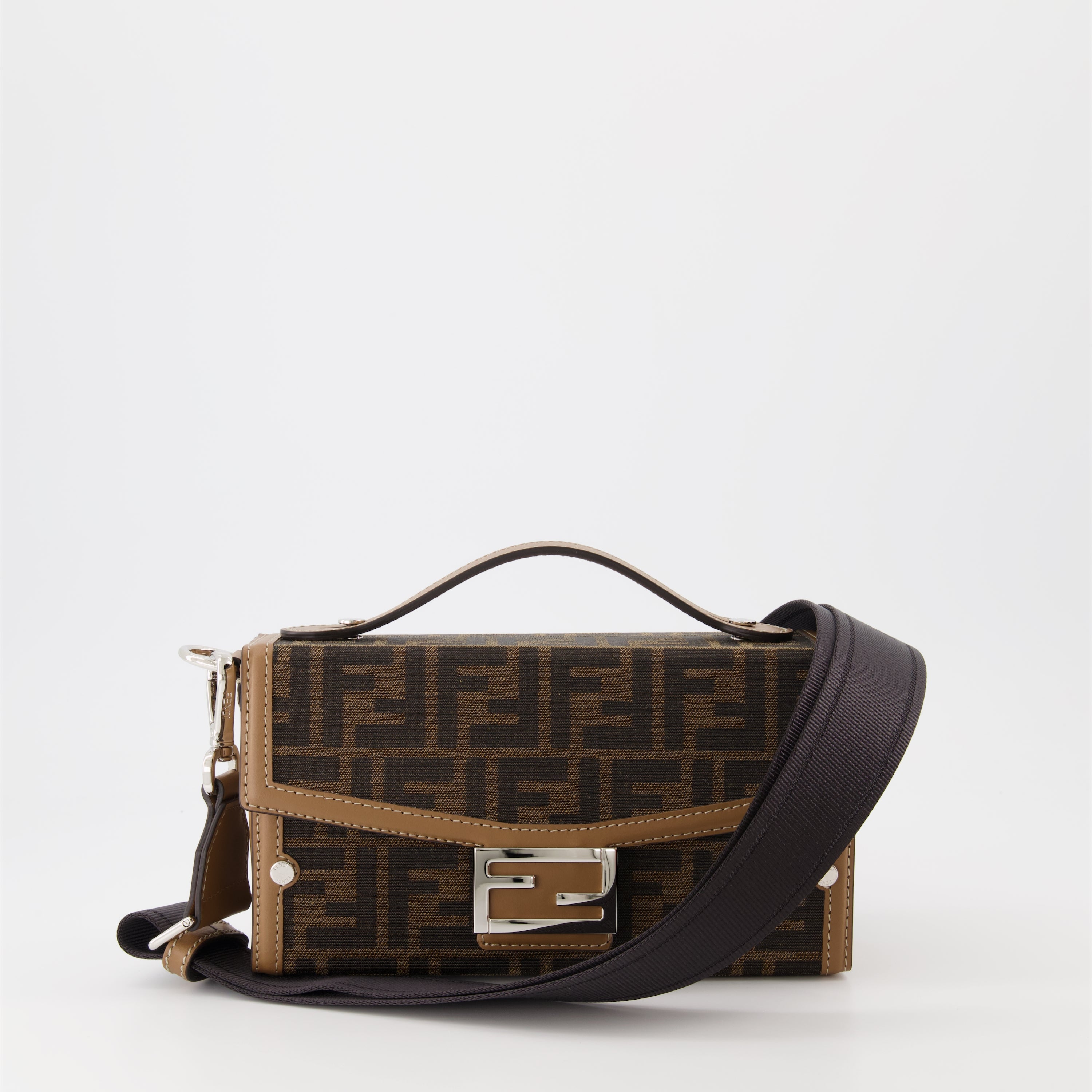 Sac Baguette Soft Trunk marron