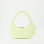 Borse a mano e a spalla Sac Baguette Swipe Coperni Giallo Femme