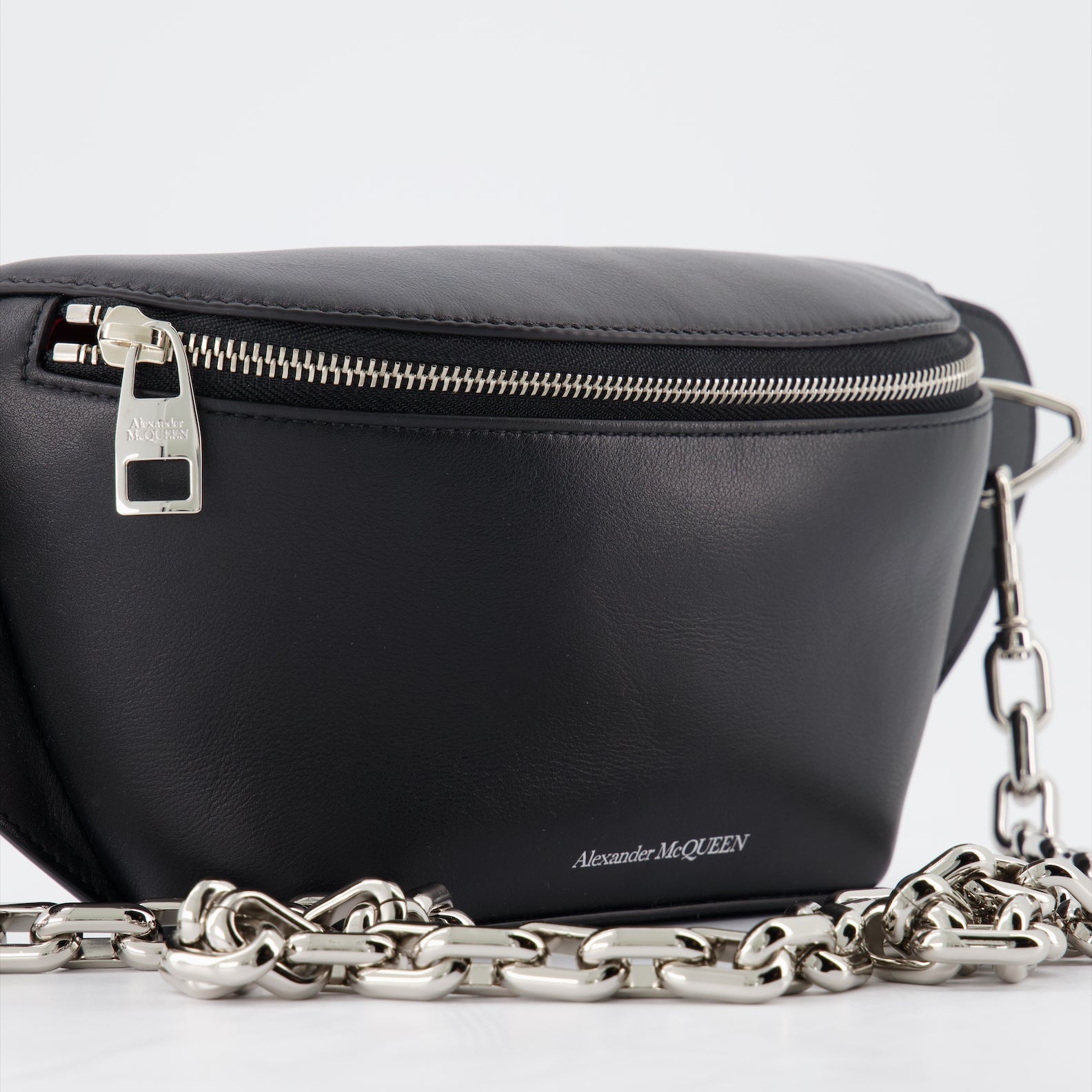 Sacs banane Sac banane Biker Alexander McQueen Noir Homme