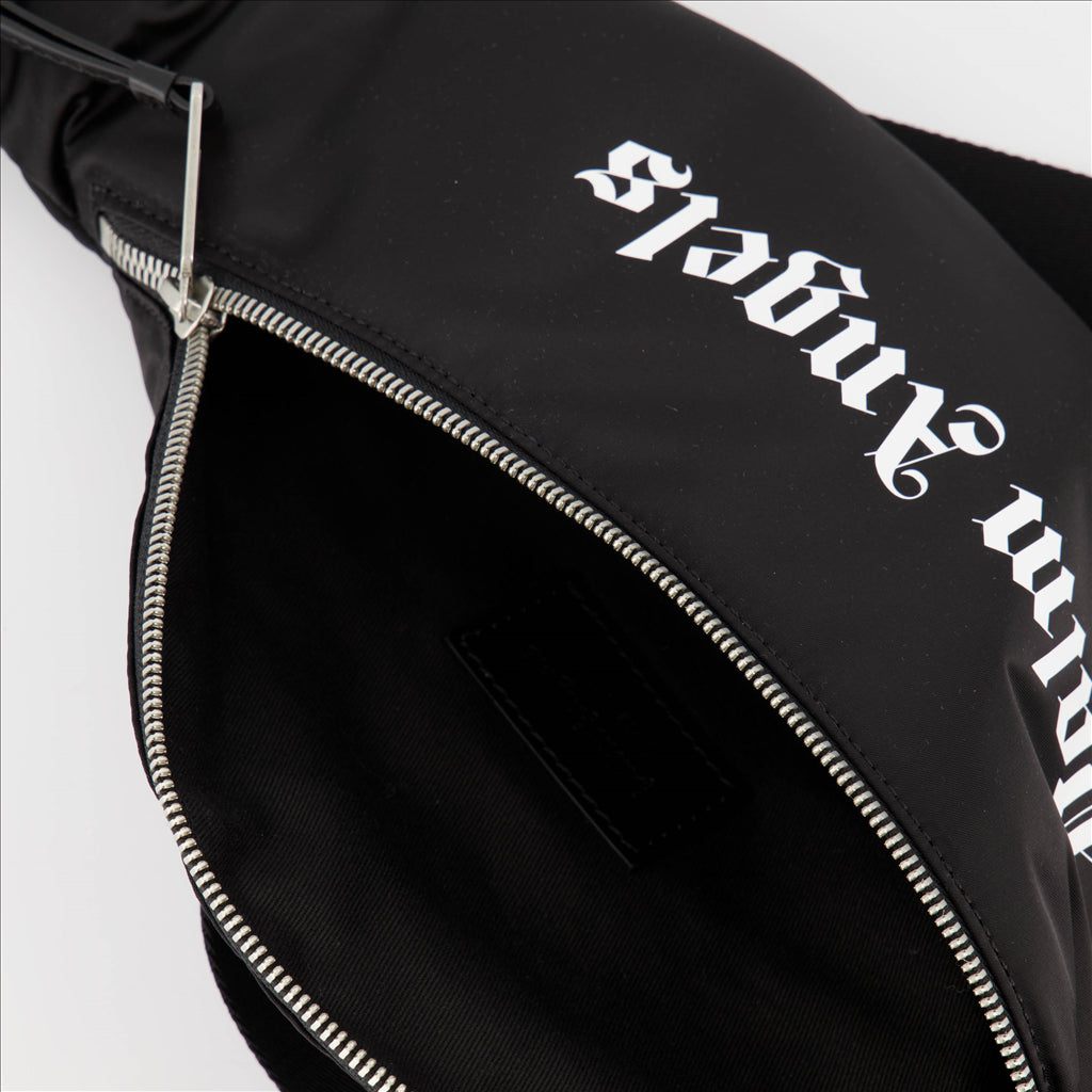 Sacs banane Sac banane en nylon Palm Angels Noir Homme