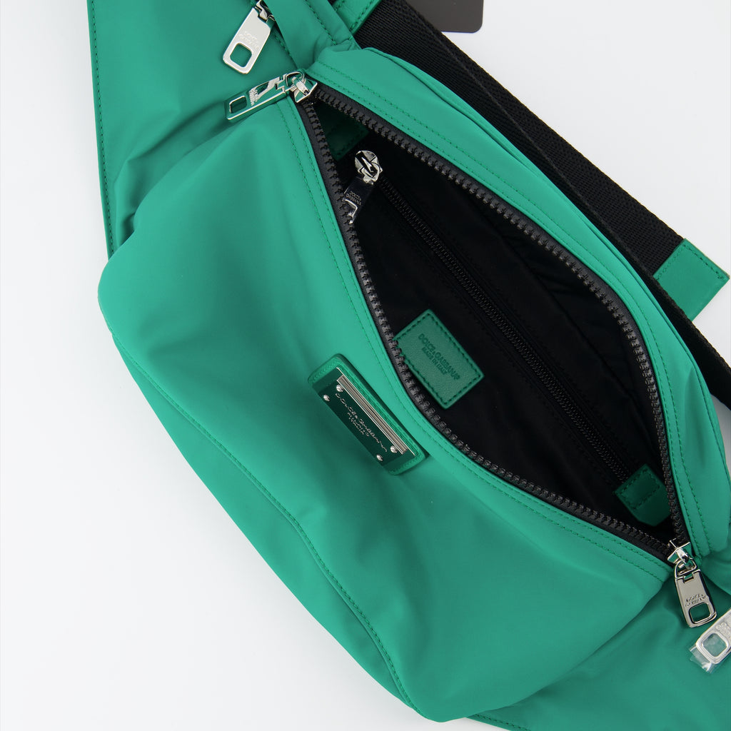 Sacs banane Sac banane en nylon Dolce & Gabbana Vert Homme