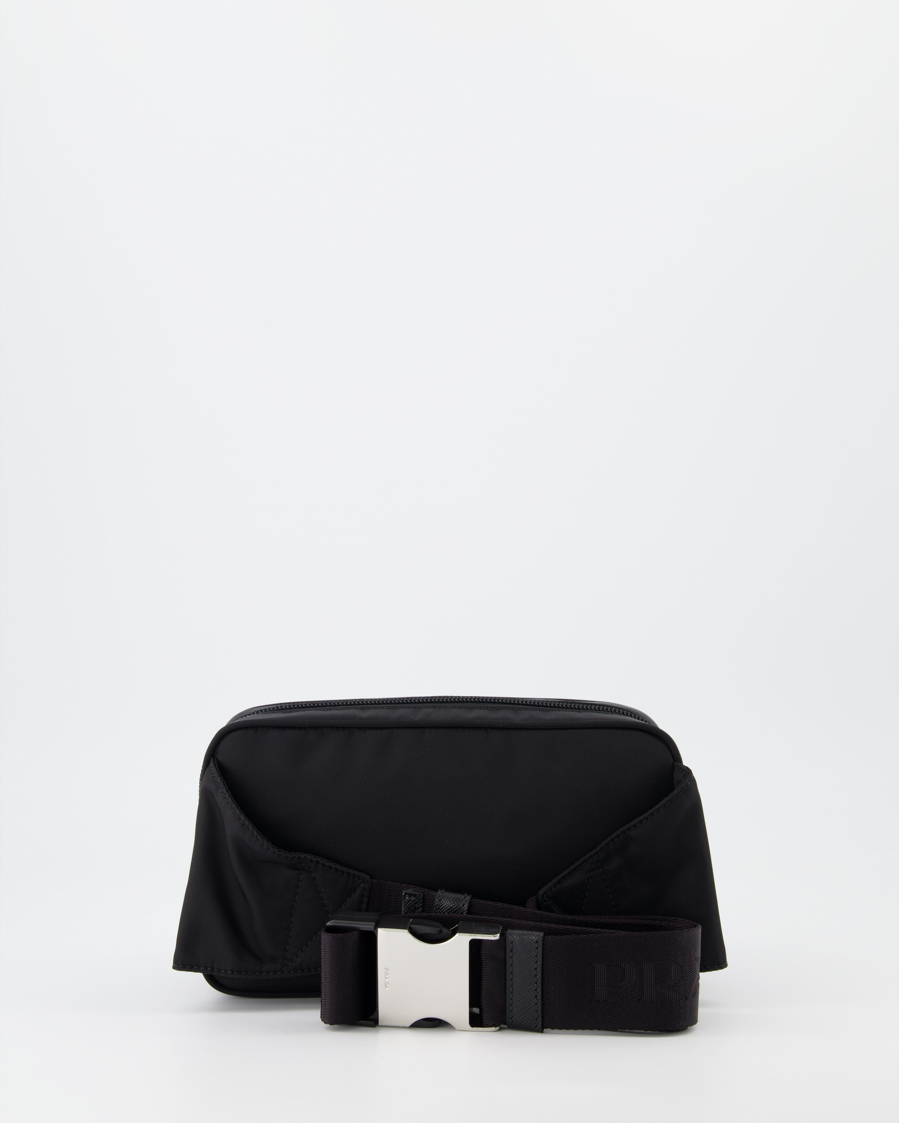 Sacs banane Sac banane en Re-Nylon Prada Noir Homme